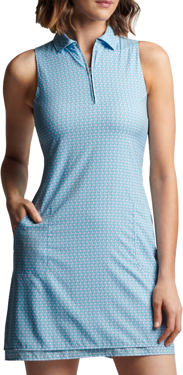 Peter Millar Women's Carner Sport Sleeveless Golf Dresses Spritz Royalye